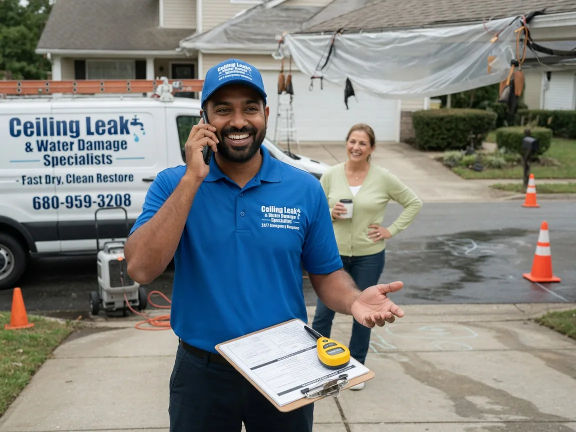 Ceiling Leak Cleanup Winslow, AR FAQs